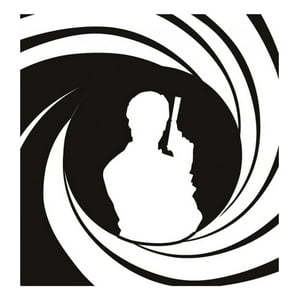 Rienda Libre Graphics - Decomural James Bond 007 Movies Film Ws-15491