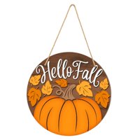 Magideal - Letrero Colgante De Otoño, Adorno De Madera Multiusos, Fácil De Colgar, Regalo, Decoración, Placa De Pared Para Ventana, Puerta De Entrada, Sala De Es Estilo A