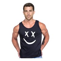 Persodesign - Polera Diseño Crazy Tank Gym Musculosa Talla 2Xl Negro Hombre