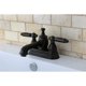 thumbnail image 3 of Grifo de baño Kingston Brass KS7005GL de 4" tipo centerset, bronce aceitado, 3 of 5
