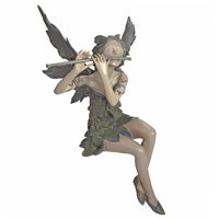 Ioensy - Estatuilla De Hadas De Jardín, Estatua De Hada Piper Para Repisa De Patio Interior Y Exterior