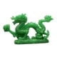 thumbnail image 3 of Treasures Fengshui Estatua Adorno Escultura De Dragón Para Dormitorio Estante De Oficina Verde, 3 of 3