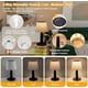 thumbnail image 5 of Lámpara de mesa solar Beautyard de 3 modos, 4000 mAh, impermeable, 5 of 9