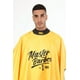thumbnail image 2 of Nishman Capa De Corte Premium Amarillo Y Negro Master Barber Amarillo, 2 of 3