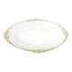 thumbnail image 1 of Set 3 Bajo Plato Base Decorativo Blanco Y Borde Dorado Jhn, 1 of 3