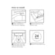thumbnail image 3 of Organizador para debajo del estante, armario de cocina, armario de cocina, Joseph, Joseph, CupboardStore, 3 of 9