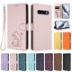 thumbnail image 3 of Funda Volteable tipo Billetera con Correa para Samsung Galaxy S10, Rosa, 3 of 6