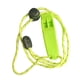 thumbnail image 1 of Silbato De Cuerda Con Cordones Silbato De Llavero Suave Para Entrenadores De Pesca Al Aire Libre Verde, 1 of 3