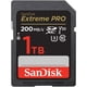 thumbnail image 1 of Tarjeta De Memoria Sdxc Extreme Pro De 1 Tb Clase 10 uhs i (u3), 1 of 5
