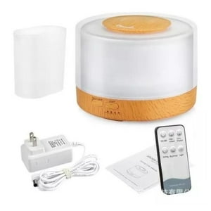 Genérico - Humidificador Difusor De Aromas Led 500Ml 7 Colores Control