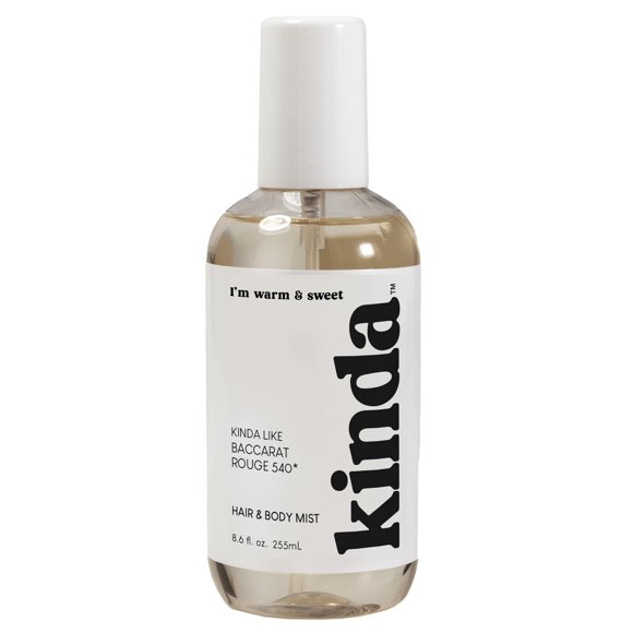 Spray corporal y para cabello ParfumsBelcam Kinda 255 ml, intensidad fuerte