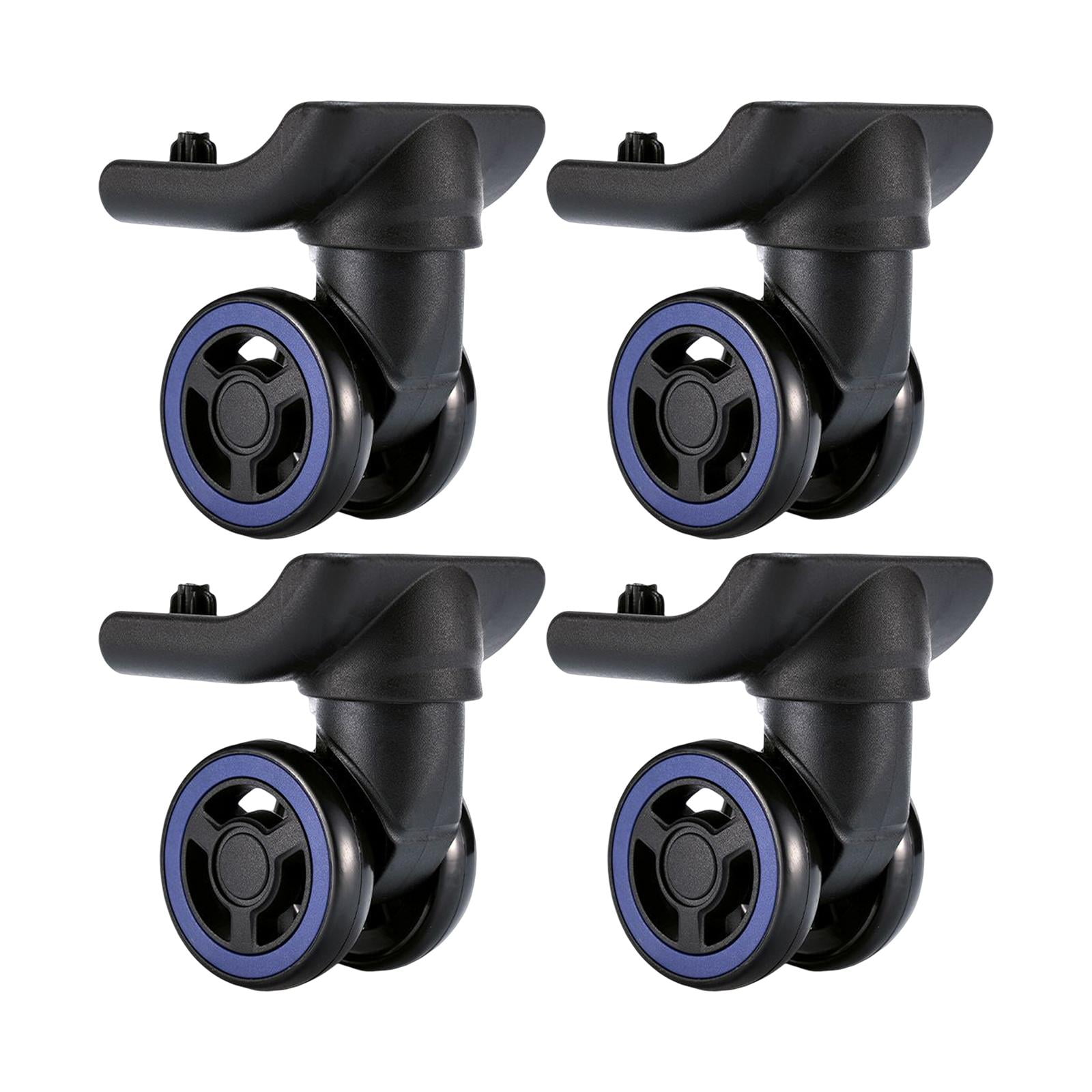 Magideal - Ruedas Universales Para Maletero, Accesorio De Reparación De Rueda Silenciosa, Ruedas De Maleta Duraderas De 360 Grados, Ruedas Giratorias Para Maleta