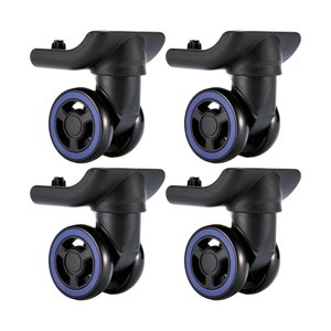 Magideal - Ruedas Universales Para Maletero, Accesorio De Reparación De Rueda Silenciosa, Ruedas De Maleta Duraderas De 360 Grados, Ruedas Giratorias Para Maleta