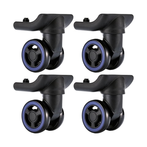 Magideal - Ruedas Universales Para Maletero, Accesorio De Reparación De Rueda Silenciosa, Ruedas De Maleta Duraderas De 360 Grados, Ruedas Giratorias Para Maleta