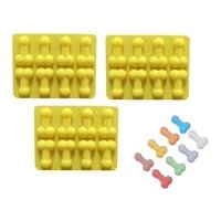 Genérico - Pack De Moldes De Silicona Para Repostería