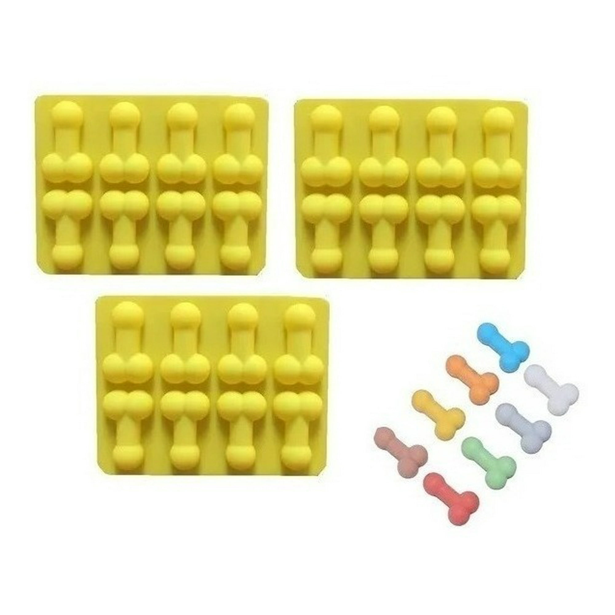 Genérico - Pack De Moldes De Silicona Para Repostería