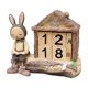 thumbnail image 3 of Calendario De Escritorio Bloques Calendario Perpetuo De Madera Para Sala De Estar Oficina Ornamento Bunny Boys, 3 of 5