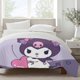 thumbnail image 2 of Kuromi Bedding Sets Bed Cartoon Duvet Cover Lightweight 3 Piece Bet Sets for Kids Boys Girls, 2 of 4