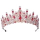 thumbnail image 1 of Tiara De Cumpleaños, Accesorios Para El Cabello, Joyería Para El Cabello, Corona Nupcial Para Niñas, Color Rojo, 1 of 5