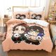 thumbnail image 1 of Anime- Demo-n Beddin-g Set-s Twin Full Q-u King Siz-e Bed D-uvet Cover Set white-h Pillowcases fo-r Bedroom Decoration-, 1 of 5