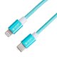 thumbnail image 2 of Cable Tipo C a Lightning 10043300007947 Aqua, 2 of 3