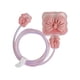 thumbnail image 5 of Cargadores Cable Funda Protectora 4 En 1 Funda Protectora 3D Para Teléfono Celular Nudo De Lazo Rosa, 5 of 5