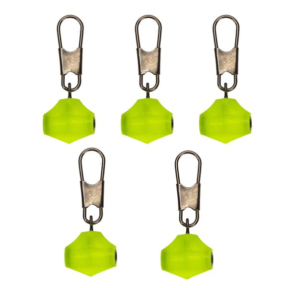 5x Sinker Slider Sinker Weight Connector Con Snap Fishing Line Sinker Slide 2.7cmx1cmx0.5cm