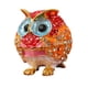 thumbnail image 3 of Joyero Con Forma De Búho, Adorno Animal, Para Pulseras, Collares Y Colgantes, Color Rojo Y Naranja., 3 of 5