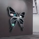 thumbnail image 2 of Beautiful Boho Butterfly Wall Mounted Storage Rack - Perfect for Aromatherapy Oils, Crystals & More!, 2 of 4