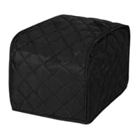 Magideal - Protector Acolchado Para 2 Rebanadas, A Prueba De Polvo, Reutilizable Para Electrodomésticos Pequeños De Cocina, Funda Para Máquina De Pan De Dos Negro S