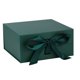 thumbnail image 1 of Caja de regalo OEMVALATY 36 x 30 x 13 cm verde con cinta de satén, 1 of 7