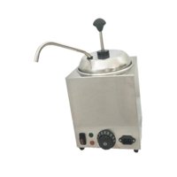 Magideal - Dispensador Eléctrico De Queso Nacho, Práctico Dispensador Eléctrico De Queso De Acero Inoxidable, Calentador De Dulces Para El Hogar, Restaurante,
