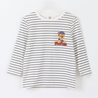 Polera Manga Larga Niño Rayas Chase Blanco Paw Patrol