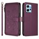 thumbnail image 2 of Funda Cartera Mariposa para [Xiaomi Redmi Note 12 4G] con Soporte y Cremallera Violeta, 2 of 6