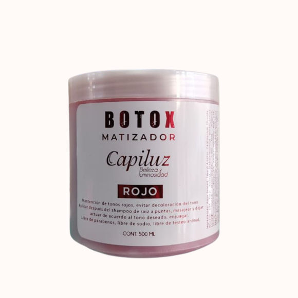 Capiluz B-tox Matizador Rojo 500 ml