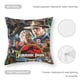 thumbnail image 5 of Parque Jurásico Fundas de almohada de terciopelo con tema, regalos de funda de almohada, decoración para el hogar, cojín de lanzar, regalo de cumpleaños para fans y parejas.50*50cm., 5 of 6