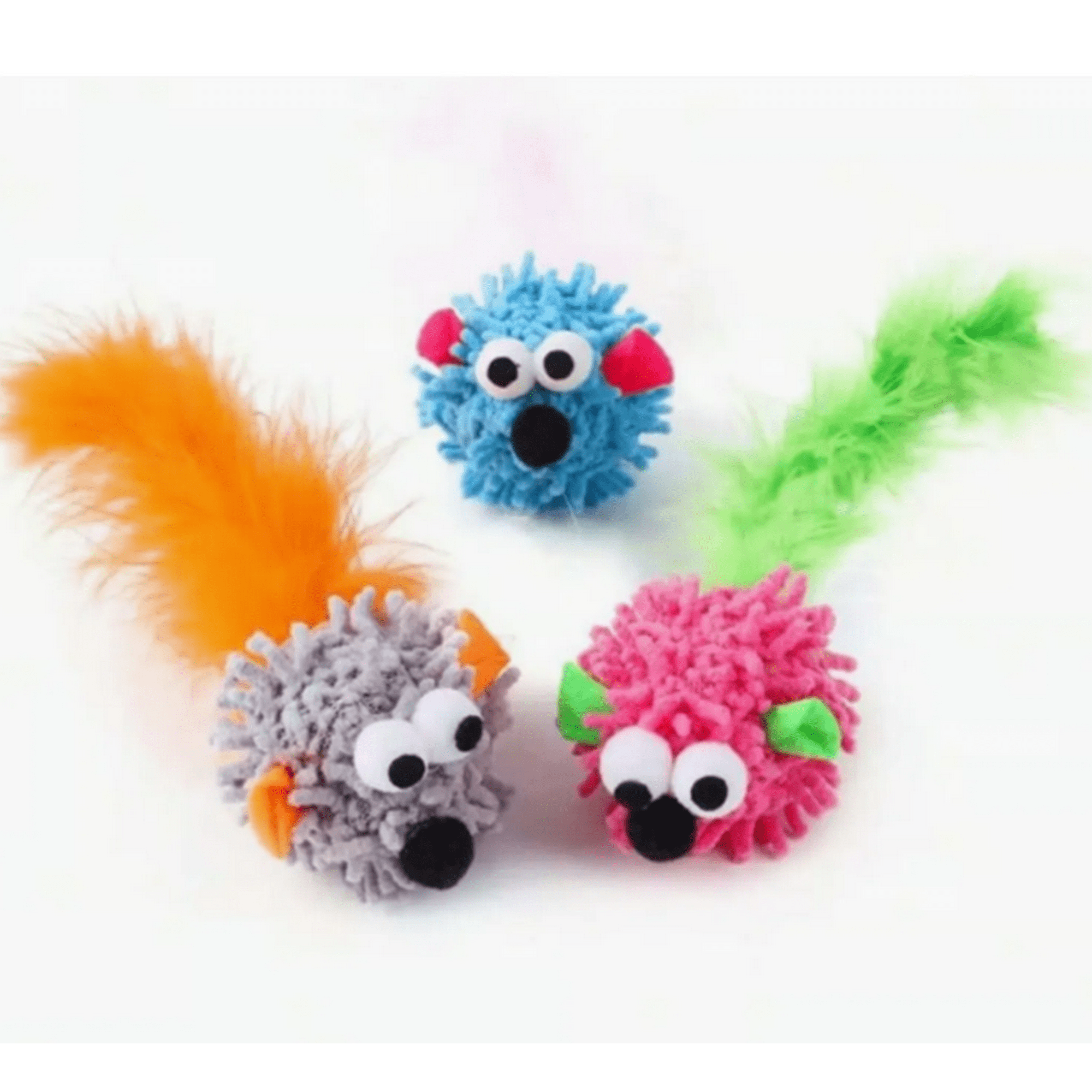 Genérico - Juguete Para Gato Con Forma De Marmota Y Ratón De Peluche