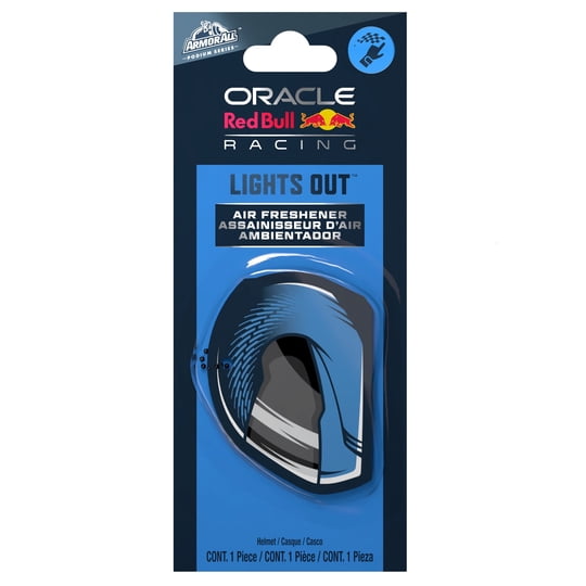 Aromatizante Colgante Casco Lights Out Red Bull