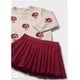 thumbnail image 2 of Conjunto Falda y jersey de punto. rojo 12 Meses, 2 of 4