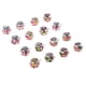 thumbnail image 2 of cascabeles de navidad colgantes encantos adorno 16 piezas flor 20mm, 2 of 5