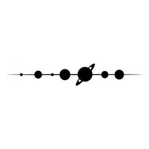 Rienda Libre Graphics - Decomural Planets Space Ws-44250