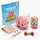thumbnail image 1 of Kit de Crochet The Woobles Minecraft Cerdo para Principiantes, 1 of 8