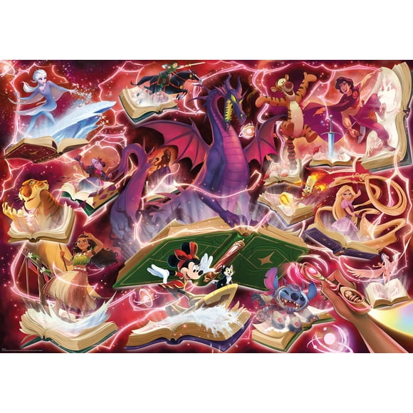 Rompecabezas Ravensburger Disney Lorcana Ruby 1000 Piezas
