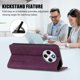 thumbnail image 3 of Funda Billetera para Xiaomi Redmi 14C 4G Imán y Resistente Morado, 3 of 6