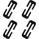thumbnail image 1 of Ajustador de cinturón de seguridad, posicionador universal de correa de hombro y cuello para automóvil, clip de bloqueo universal para vehículo, 1 of 5