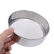 thumbnail image 3 of 2pcs Flour Sieve High Quality Thickened Stainless Steel Flour Sieve Baking Tools 5.9*5.9in, 3 of 4