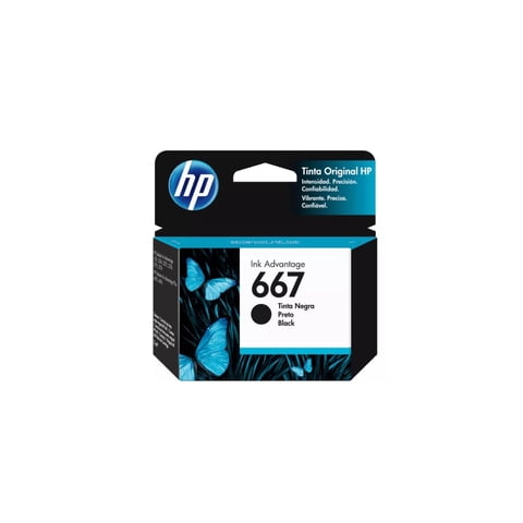 Cartucho Hp 667 Negro Original 1275/2374/2375/2376/2775