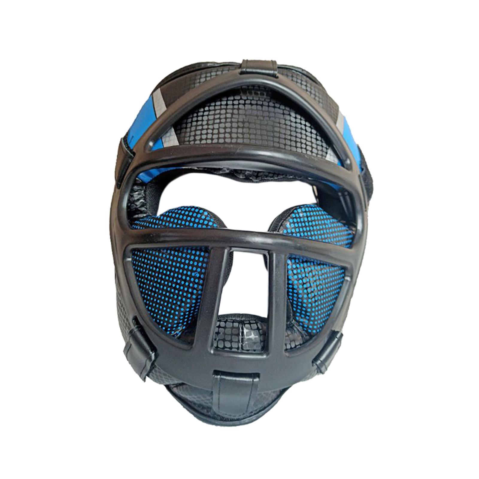 Magideal - Protección De Seguridad Para La Cabeza, Casco De Boxeo, Gorro Deportivo, Gorro De Karate, Gorro Protector Para Entrenamiento De Taekwondo, Niños, Adul Azul