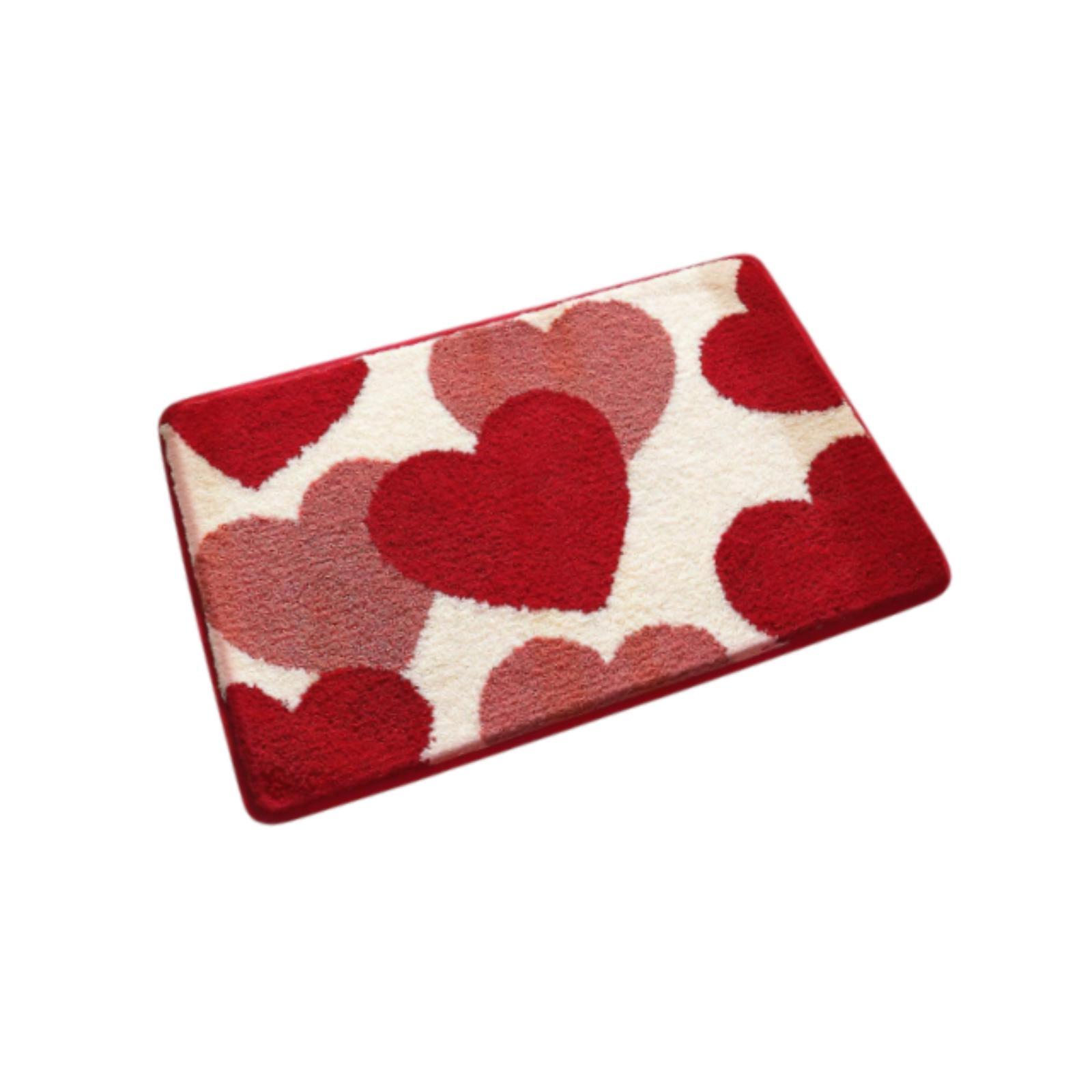 Bothyi - Alfombra De Baño Con Temática De Amor Para El Día De San Valentín, Para Entrada De Dormitorio
