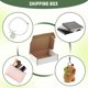 thumbnail image 4 of Juego de 3 cajas de envío Nest Gleam 18 x 13 x 5 cm, blancas, 4 of 7